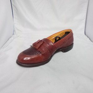 Allen Edmonds Cody Chili Woven Loafer 10.5 D